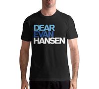 QLKNSC Dear Evan Hansen Men's Basic Graphic T-Tshirts Camisetas y Tops Tops (Medium)