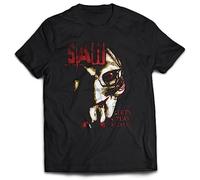 QLKNSC Death is Coming Saw Movie Double Sided TTshirts Camisetas y Tops Jigsaw Male Cotton T-Tshirts Camisetas y topss(XX-Large)