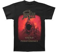 QLKNSC Death Men's The Sound of Perseverence T-Tshirts Camisetas y Tops Black(XX-Large)