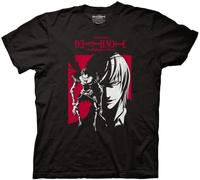 QLKNSC Death Note Adult Unisex Ryuk & Light Contrast Red Light Weight 100% Cotton Crew T-Tshirts Camisetas y Tops(X-Large)