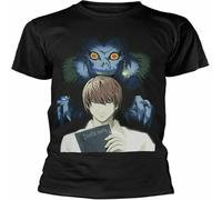 QLKNSC Death Note Book of The Dead Black T Tshirts Camisetas y Tops Damen Kurzarm(XX-Large)