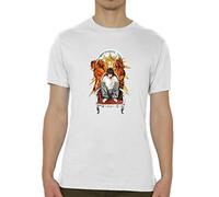 QLKNSC Death Note Characters L Laito Ryuk Kira Men's T Tshirts Camisetas y Tops White(Medium)
