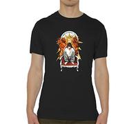 QLKNSC Death Note Characters L Laito Ryuk Kira Men's White Yellow Black Red Mens Women T Tshirts Camisetas y Tops 100% Cotton (Medium)