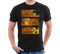 QLKNSC Death Note The Good The Bad and The Shinigami Men's T-Tshirts Camisetas y Tops Black(Large)