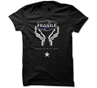 QLKNSC Death Stranding Fragile Express Kojima Men's T-Tshirts Camisetas y Tops Black Black(XX-Large)