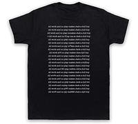 QLKNSC Death to Videodrome All Work and No Play Makes Jack A Dull Boy Slogan Horror Film Mens White Yellow Black Red Mens Women T Tshirts Camisetas y Tops 100% Cotton68585(X-Large)