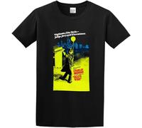 QLKNSC Death Wish Charles Bronson, Retro 1970'S Vigilante G200 Black Mens T Tshirts Camisetas y Tops(Large)