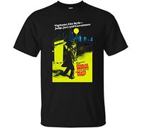 QLKNSC Death Wish Charles Bronson, Retro 1970's Vigilante G200 T-Tshirts Camisetas y Tops Black(X-Large)