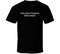 QLKNSC HAIT Funny Law and Order Executive Producer Dick Wolf T Shirt Black(XX-Large)