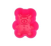QLLQ Taza de silicona para tartas, diseño de oso dulce, diseño de osito