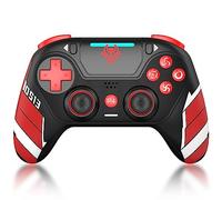 Qlmgoxcs Wireless Controller for Ps4 Gamepad Compatible with PS4/Pro/Slim/PC, With Double Vibration/Touchpad/Stereo Headphone Jack/Six-axis Motion
