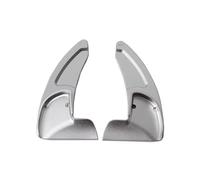 QLOREGS Levas Cambio Volante Compatible con Dodge para Charger para Challenger 2015 2016 2017 2018 2019-2021 Extensión De Paleta De Cambio Directo para Volante.(Silver)
