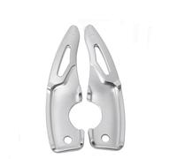 QLOREGS Levas Cambio Volante Compatible con Toyota para GR86 2022 2023 Palanca De Cambios para Volante De Coche Tensión De Aluminio Accesorios De Extensión para Volante.(Silver)