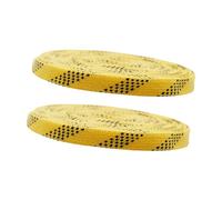 QLoztyse 1 Par de Cordones Planos para Patines de Patinaje Artístico Y Patines en Línea, Amarillo, 244cm