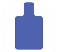 QLoztyse Almohadilla de Pilates con Superficie Suave Base de Caucho Ajuste Preciso para Máquina Absorbe Sudor Adecuada para Entrenamientos en Casa y Gimnasio, Azul Crema, 99.6x61cm 1MM