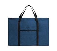 QLoztyse Bolsa de Mano para Portafolios de Arte, Soporte para Tablón de Anuncios, Tablero de Póster Portátil, Bolso de Mano, Organizador de Y Archiv, Marina 8k A3