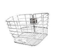 QLoztyse Cesta para Bicicleta, Accesorio de Ciclismo, Montaje Frontal de Alambre Metálico, Práctica Cesta para Bicicleta Eléctrica para Bicicletas de Montaña Y, Style C