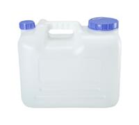 QLoztyse Contenedor de Almacenamiento de Agua Dispensador de Bebidas a Prueba de Fugas Tanque de Almacenamiento de Agua Versátil con Tapa Y Asa para Vehículos, 15l