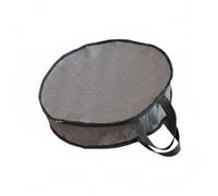 QLoztyse Contenedor para Pesca Bolsa Red Almacenamiento Resistente al Agua Oxford con y Manijas Adecuado para Pescadores Actividades al Aire Libre, 100 Cm De Diámetro 10 Cm De Alto