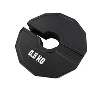 QLoztyse Disco de Peso Fraccionario, Mancuernas, Peso, Ahorro de Espacio, Suministros de Gimnasio Portátiles, Plato Pequeño de Cambio para Mancuernas, Barras E, 0.5 Kg