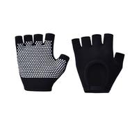 QLoztyse Guantes Deportivos Guantes de Entrenamiento Guantes Dedos Medios Guantes Antideslizantes Transpirables Diseño Ergonómico Cómodos y Adecuados para, Negro, universal