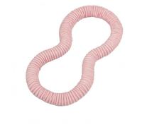 QLoztyse Hoop de Tela con Superficie Texturizada Acojinada Aro de Ejercicio Diseño Flexible y Sección Conectora Visible Adecuado para Entrenamiento Físico y Actividades Deportivas, Rosa, 2 KG