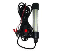 QLoztyse Luz Sumergible de 12 V para Pesca Nocturna Subacuática. Atrae Gambas, Y Peces, cálido