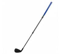 QLoztyse Palo de Práctica de Golf Extensible para Perfeccionamiento del Corto y Control del Swing Eje de Aluminio Cómodo y Ligero Empuñadura Segura Fuera y Dentro del Hogar, Azul