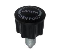 QLoztyse Pomo de Pasador de Tracción para Bicicleta Estática, Agarre Ergonómico, Pomo de Pasador de Tracción M16, Altura Fácil de Reemplazar, Rosca Metálica Pa, Altura 6.3cm, Negro