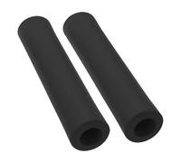 QLoztyse Puños para Manillar, Puños Amortiguadores, Fácil Instalación, Cubiertas de Esponja Antideslizantes con Extremos para Manillar, 130 Mm