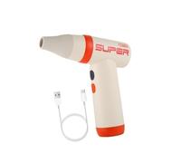 QLoztyse Secador de Pelo de Viaje con 3 Niveles de Ajuste de Velocidad Del Viento, Secador para El Cuidado Del Cabello, Pequeño Y Completo (solo Modo de Viento, Naranja