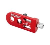 QLoztyse Tensor de Cadena para Bicicleta, Ajustador de Tensión de Cadena para Bicicleta, Estabilizador de Cadena para Bicicleta, de Cadena para Bicic, Rojo