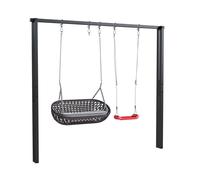 QLS Armazón 260CM Columpio Doble Altura Nestschaukelgestell De