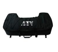 QLS Bolsa para ATV Montaje Trasero Negra 93 x 27 x 43 cm