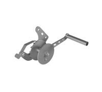 QLS Cabrestante inox para parrilla con cable/cadena y cojinete
