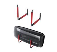 QLS Caja de techo Soporte de pared ajustable 33-57 cm BOX1 para almacenamiento de cofre de techo, herramientas de jardín, caja de esquí, equipos deportivos, tabla de surf iSUP