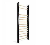 QLS Espaldera de Madera 195 x 80 cm con peldaños de Haya Negra