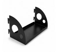 QLS Estante de 40 x 25 cm de acero para sistema de estanterías modulares | Más espacio de almacenamiento gracias al sistema de estanterías modulares, estructura de acero estable flexible ampliable