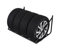 QLS Soporte de pared para neumáticos, 91 cm