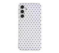 QLTYPRI Funda para Samsung Galaxy A16 4G/5G Case con Bonito Diseño de Lunares Polka Dot Aesthetic para Mujeres y Chicas, Carcasa Protectora Ultra Fina de TPU Suave Antigolpes Capa Cover - Blanco
