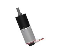 QLWAHK Encoder Planetary Gear DC Motorreductor 12v24v6V24mm370 con codificador de medición de velocidad disco pequeño motor cepillado (240RPM 25SPEED Ratio_24V)