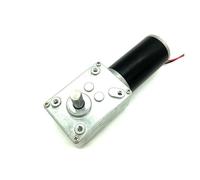 QLWAHK Motorreductor helicoidal A58SW31ZY de 24 V, 7-470 RPM, 12 V CC, micromotor de Alto par, Motor eléctrico robótico con Eje D(Package J,40RPM_24V)