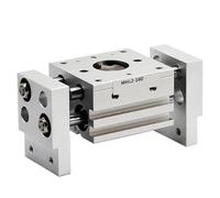 QLYMDDSA Cilindro neumático de Doble Efecto Paralelo con Pinza Ancha, Serie MHL2, Pinza electrónica MHL2-10D MHL-16D(MHL2-25D1)
