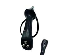 QLYUEUI 1 Uds. Mango de palanca de mando electrónico de control electrónico de agarre de madera de 4 botones modificado for excavadora(Right 1pc)