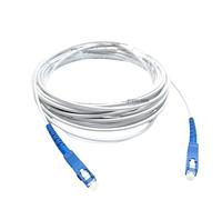 QLYUEUI Cable de conexión de fibra óptica for SC-UPC, Cable de extensión óptico monomodo de 1 núcleo for exteriores, puente simple de 10M/20M/30M/40M/50M, 1 Uds.(20m)