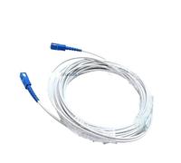 QLYUEUI Cable de conexión de fibra óptica SC-SC UPC Simplex SM, puente de fibra óptica for exteriores, 10M, 20M, 30M, 50M, FTTH, 1 Uds.(30M)