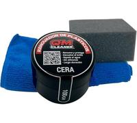 QM Cleaner renovador de plásticos y gomas para coche | Reparador Hidratador abrillantador exterior e interior Resistente al agua. No deja rayas. 60 días de duración. Incluye esponja y paño. 100ml