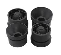 QMEMYUYCM 4 Unids Cubierta del Motor Ojal Tope De Goma Parachoques Ojal Montaje Tope Jounce Bush Protector Compatible for Audi Compatible for VW Polo Passat CC Touareg Sujetadores y Clips