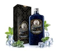 QMEN Champú Efecto Frío con Mentol y Menta para Pelo Graso, 500 ml | Limpieza purificante del cuero cabelludo con tendencia al picor