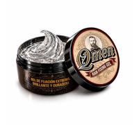 QMEN Hair Fixing Gel Gomina Hombre 250ml | Gel Fijación Fuerte Efecto Brillo y Mojado | Gomina Hombre Fijación Extrema | Gel de Pelo Transparente | Peinados Definidos Todo el Día